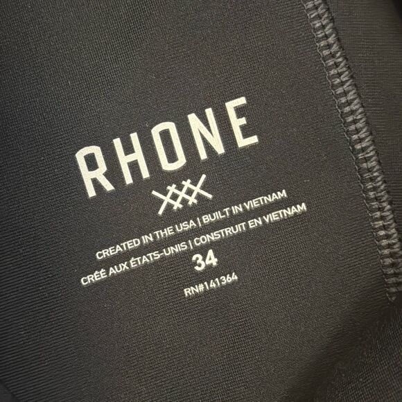 Rhone SEE INFO Pants Men’s 34 Black - Picture 8 of 9